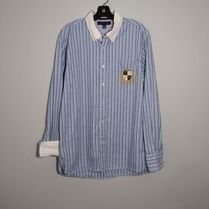 NWOT Tommy Hilfiger Men's NY Crest Shirt Large